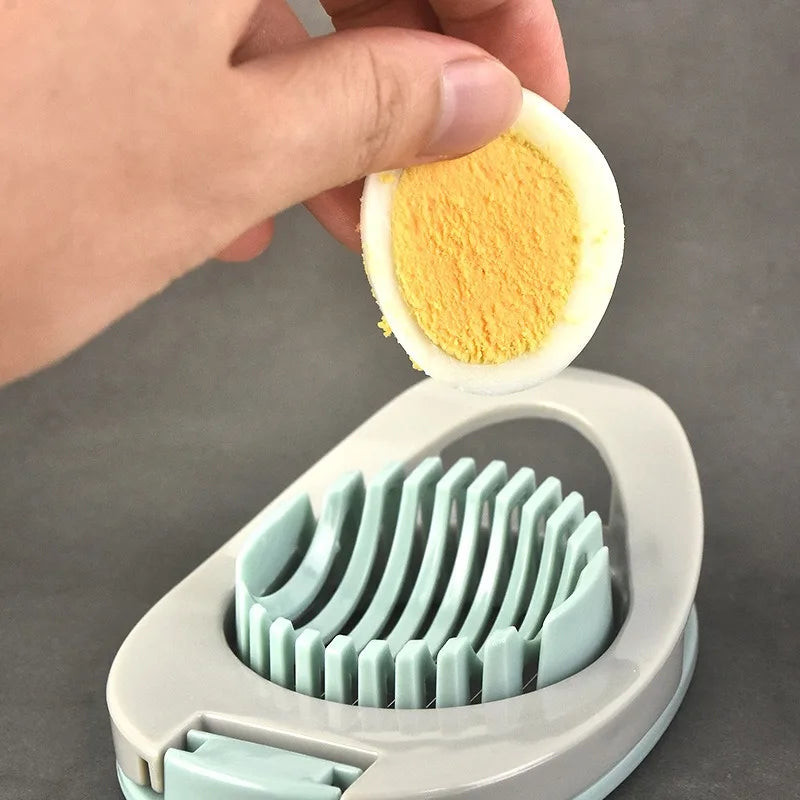 Multipurpose Stainless Steel Wire Egg Slicer Egg Cutter Cut Pores Hard Eggs Fruit Garnish Slicer JDGJ002