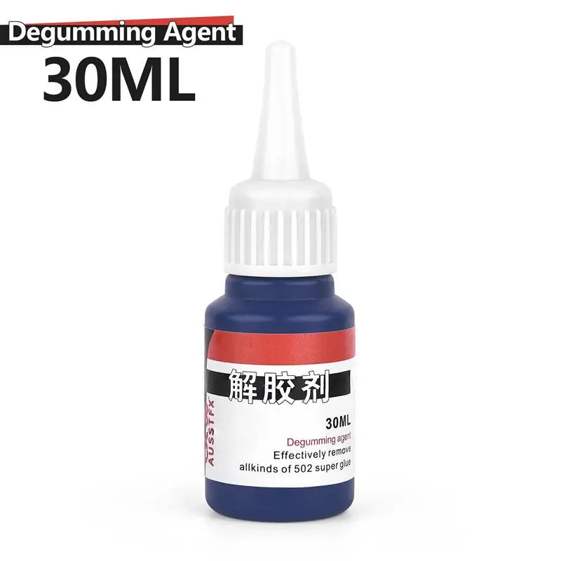 30g Removal Of Offset Adhesive Etractant Nail-Free Glue UV Glue Quick-Drying Glue 502 Glue Etc Remover For Dissolves Super Glue