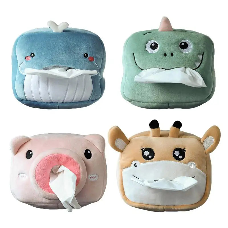 Creative Car Tissue Box Durable Handbox Tissue Box Portable Automobile Chair Back Drawer Car Interior Accessories