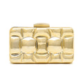 CR Brand Fashion Chic Design Clutch for Women Glamorous Luxury Evening Bag Hard-case Long Chain Purse for Dinner Party Banquet