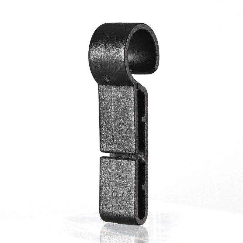 5/10pcs Plastic Helmet Clips Attachment Head Light Clamps Black Set Headlamp Hard Hat Safety Cap Hook Outdoor Tools