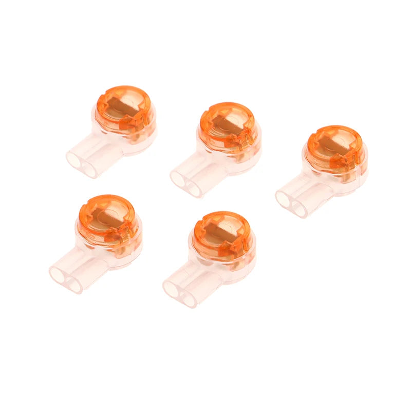 100Pcs K2 Wire Splice Connector Waterproof Uy Gel Filled Wire Button Connector Clear Phone Splice Network Cable Terminals