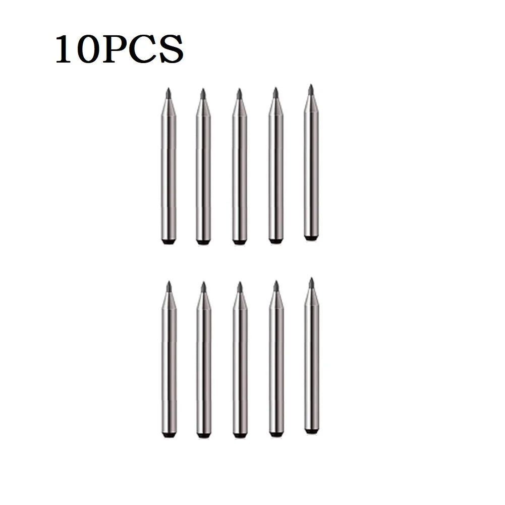 11PCS Scriber Pen Tungsten Carbide Tip Scriber Engraving Pen Marking Tip For Glass-Ceramic Metalworking Woodworking Hand Tools