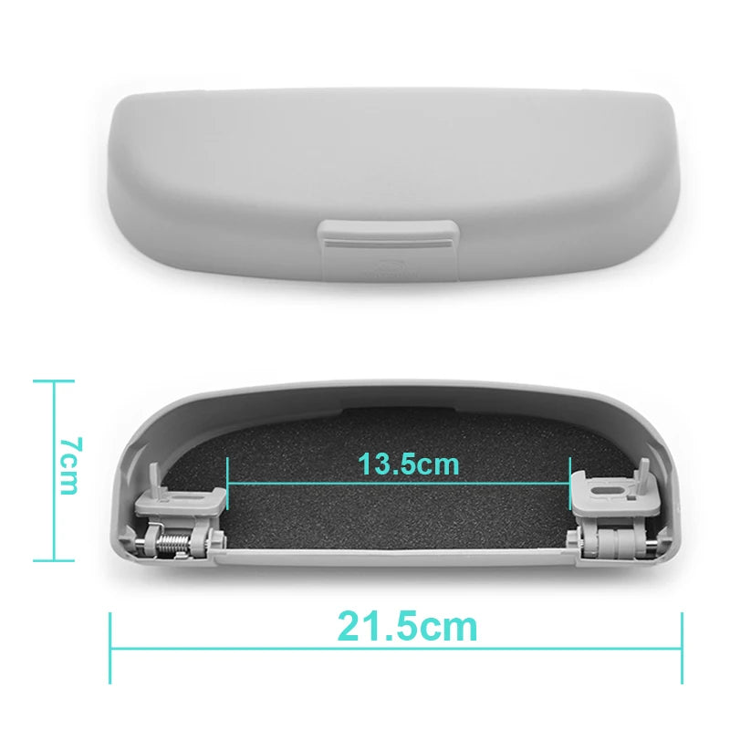For Mitsubishi ASX Lancer Outlander Pajero Sport Car Sunglasses Holder Glasses Storage Box Case Container Organizer Accessories