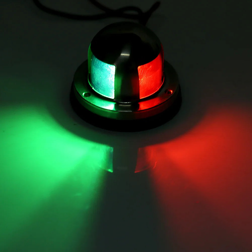 12V Boat Navigation Light Waterproof LED Signal Lamp For Marine Yacht