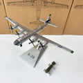 Diecast Scale 1:200  US B-29 Airborne Fortress B29 Heavy Bomber Alloy Finished Static Flight Model Decoration Display Ornament
