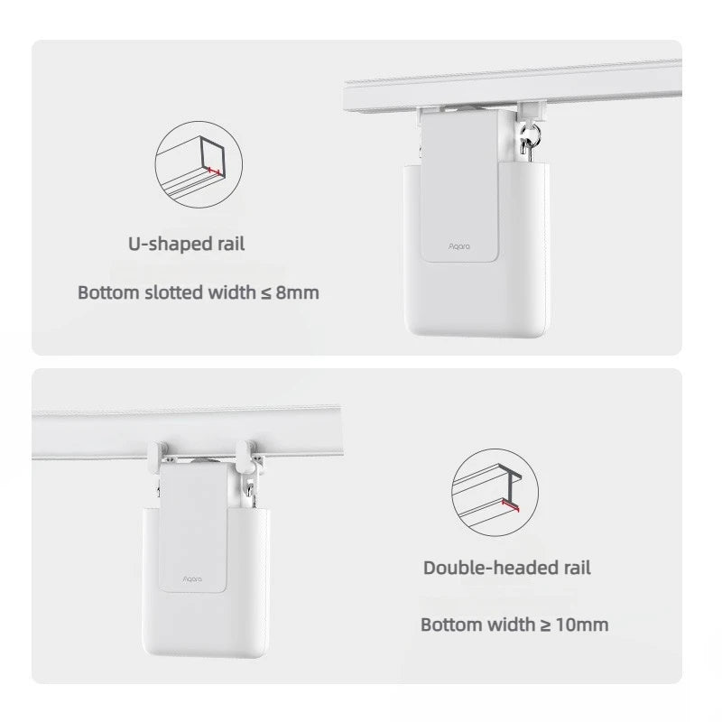 Aqara Smart Curtain Driver E1 Zigbee 3.0 Smart Home Automation Electric Curtain Motor Remote Control Need HUB Work With HomeKit