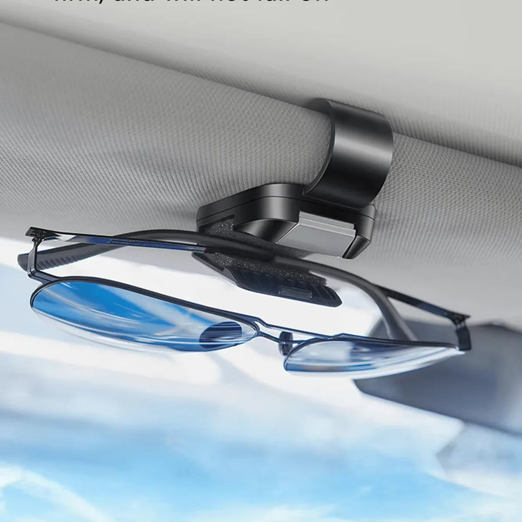 Car glasses clip sunshade, easy to install, suitable for all car models, easy to access, multifunctional car glasses holder