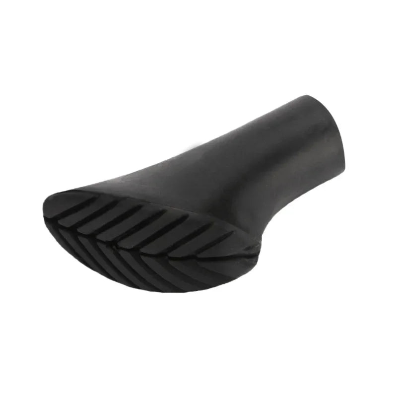 1/6PCS Trekking Poles Cane Tip Protector TPR Rubber Pad Buffer Replacement Tip Hiking Mountaineering Non-Slip Rubber Sleeve
