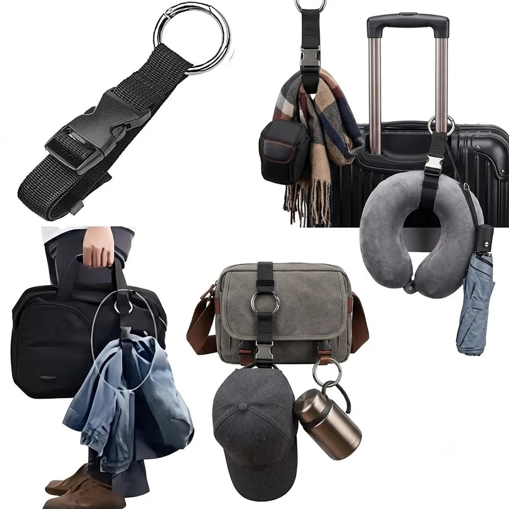 Multi Portable Travel Strap for Suitcases and Bags Anti-theft Buckle With Release Buckle Add-A-Bag Luggage Strap Belt Jacket