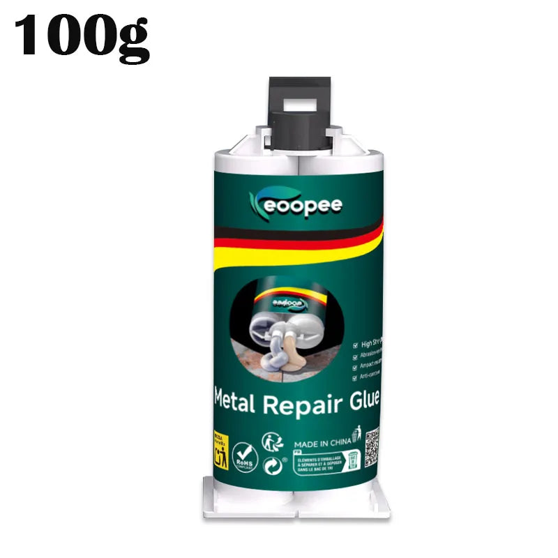 High Strength Metal Repair Glue Waterproof Heat Resistant AB Epoxy for Metal Plastic Wood Fast Curing Instant Adhesive Sealant