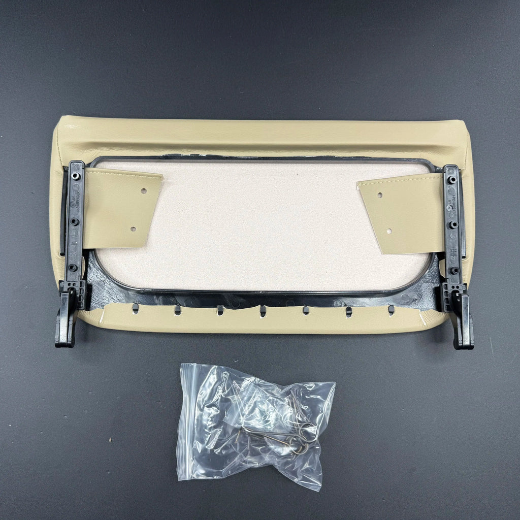 For BMW 5 7 GT Series 2009-2017 F10 F11 F01 F02 F07 Car Seat Back Panel Leather Backrest Storage Pocket Cover