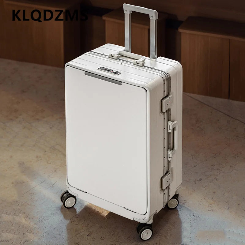 KLQDZMS High Quality Luggage 20 Inch PC Boarding Suitcase 24”26 Inch Large Capacity Luggage Men's And Women's Universal Luggage
