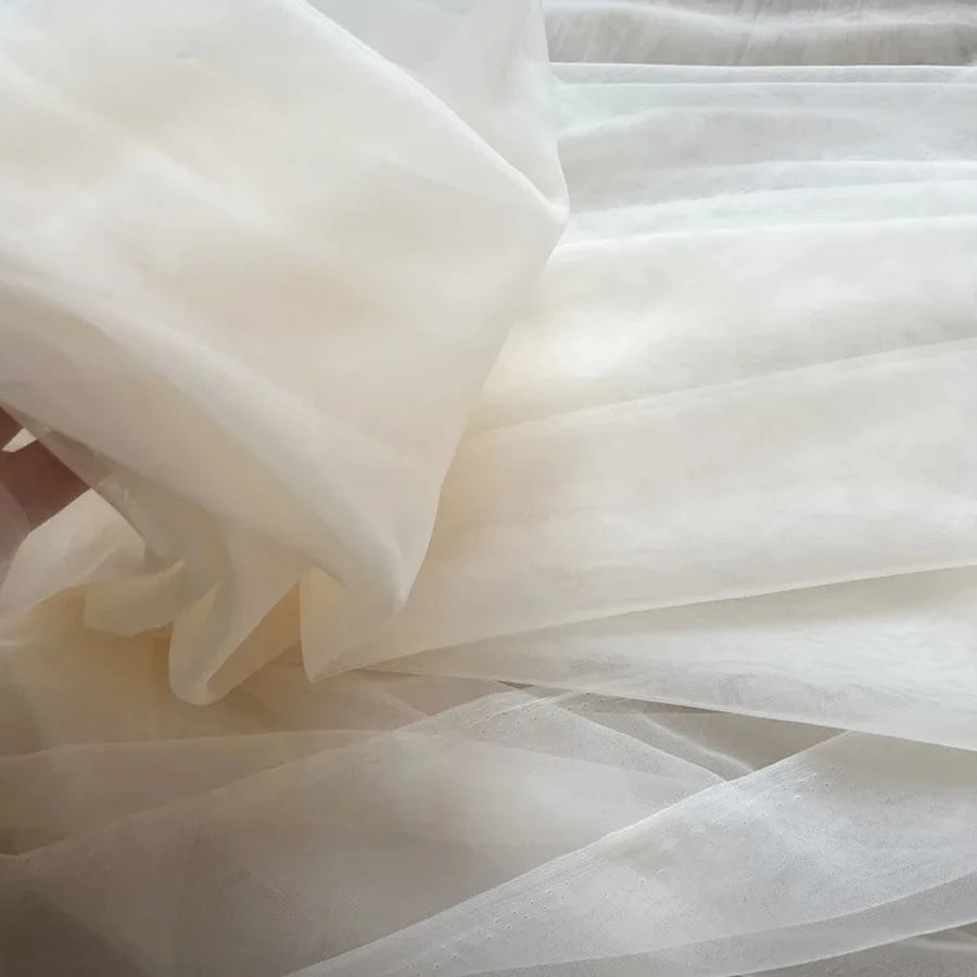 Burnt Orange Soft Tulle Fabric - Wedding Decor Curtains, Chair Covers, Tutu Skirts & DIY Crafting Mesh Material