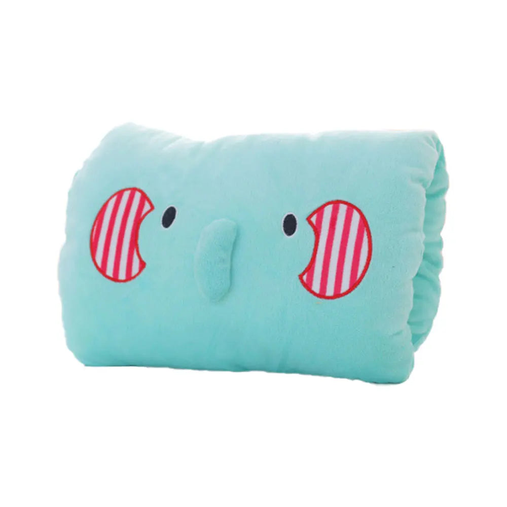 Pink Washable Winter Gloves Plush Pillow Cartoon Gloves Men Women Mitten Warm Hand Electric Heating Hand Warmer