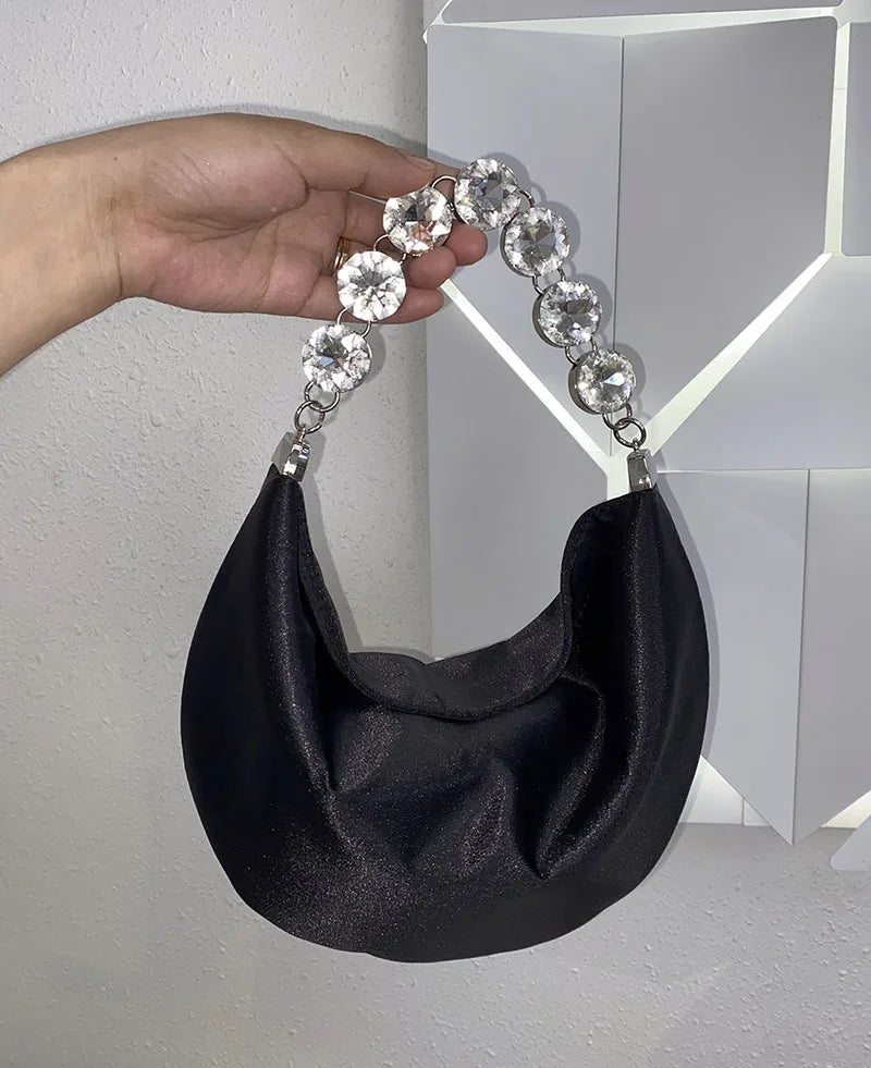 Shoulder Bag Rhinestone Handmade Purse And Handbag Evening Clutch Bag Purse