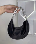 Shoulder Bag Rhinestone Handmade Purse And Handbag Evening Clutch Bag Purse