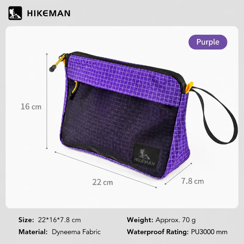 Ultralight Dyneema Waterproof Dry Bag UHMWPE Toiletries Makeup Storage Pouch Camping Hiking Beach Swimming Bushcraft Travel Gear
