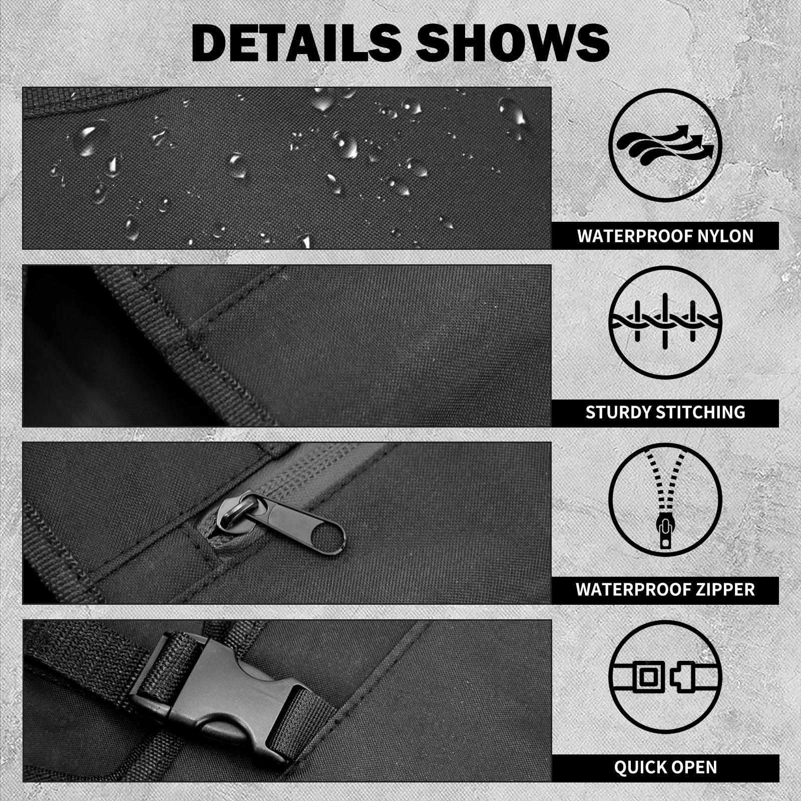 Motorcycle Soft Lowers Chaps Engine Guard Cover Leg Warmer Bag Waterproof For Harley Softail Breakout Fat Boy Slim FXDB 2018-23