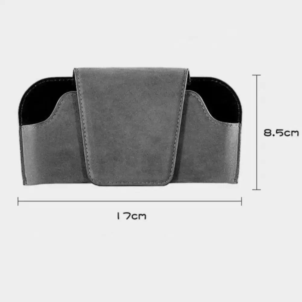 Car sunglasses case premium suede sunglasses frame wear-resistant sunglasses protective case universal automotive parts