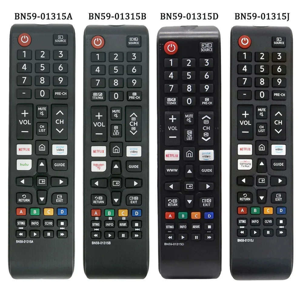 Universal BN59-01315A BN59-01315D BN59-01315B BN59-01315J TV Remote Control for Samsung 4K UHD 6/7/8/9/TU-7000 Smart TV Control