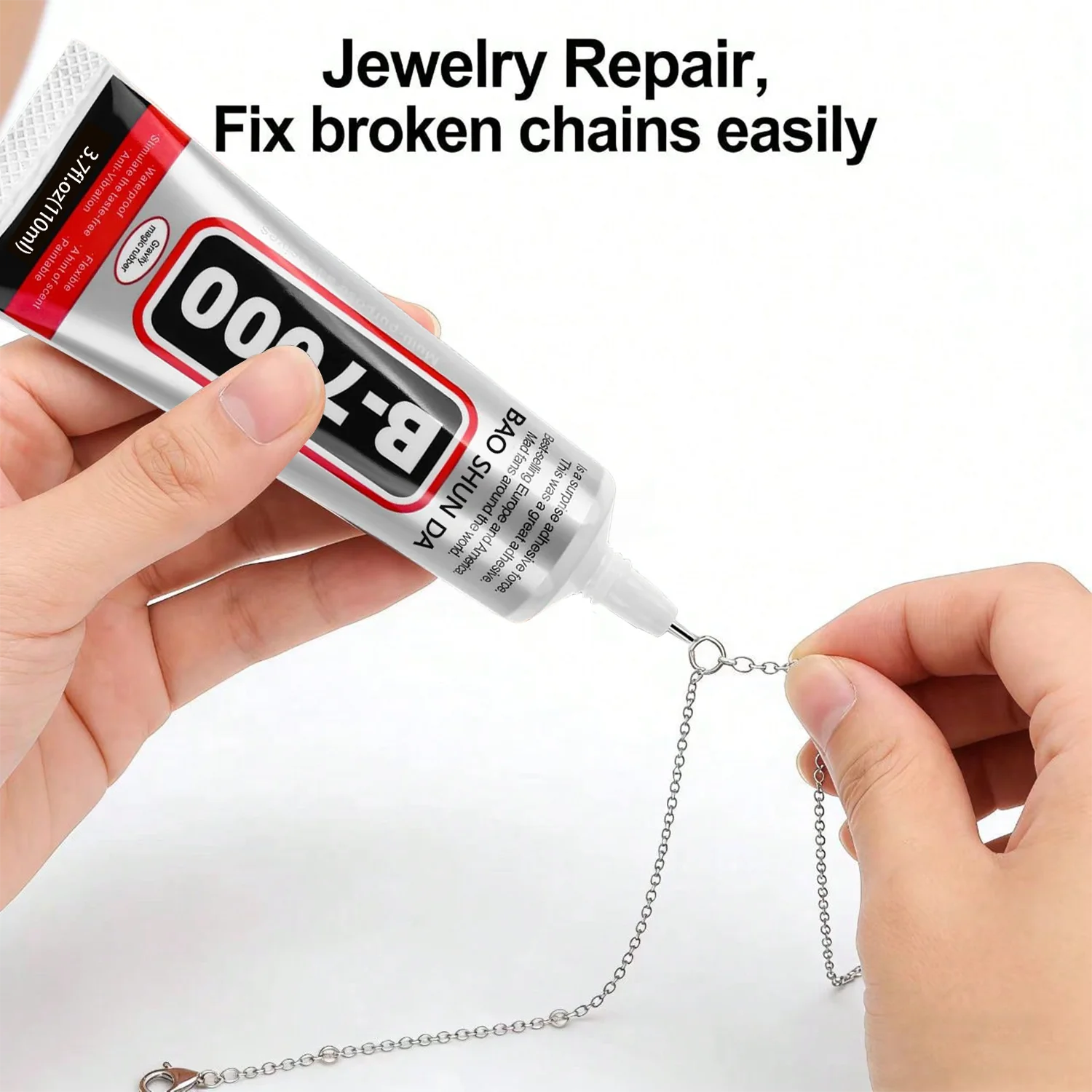 B7000 Glue,Clear B-7000 Super Jewelry Glue Transparent Industrial Adhesive for Fabric Phone Repair Jewelery Making Crystal Gem .