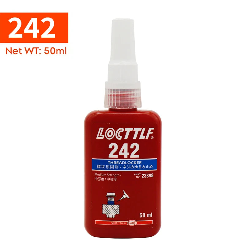 243 Screw 10ML Thread Locking Adhesive  Anaerobic Adhesive High Strength Anti-Loosening  Removable  Mechanical Screw Adhesive