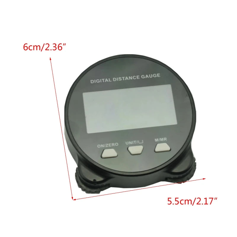 Lcd Display Digital Ruler Type-C Electronic Tape Measure With Rechargeable High Accuracy Handheld Length Measuring Tool