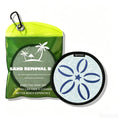 Portable Sand Removal Cleaning Pad For Beach Quick Wipe Off Sand Lightweight Sand Remover Cloth With Storage Bag Carabiner