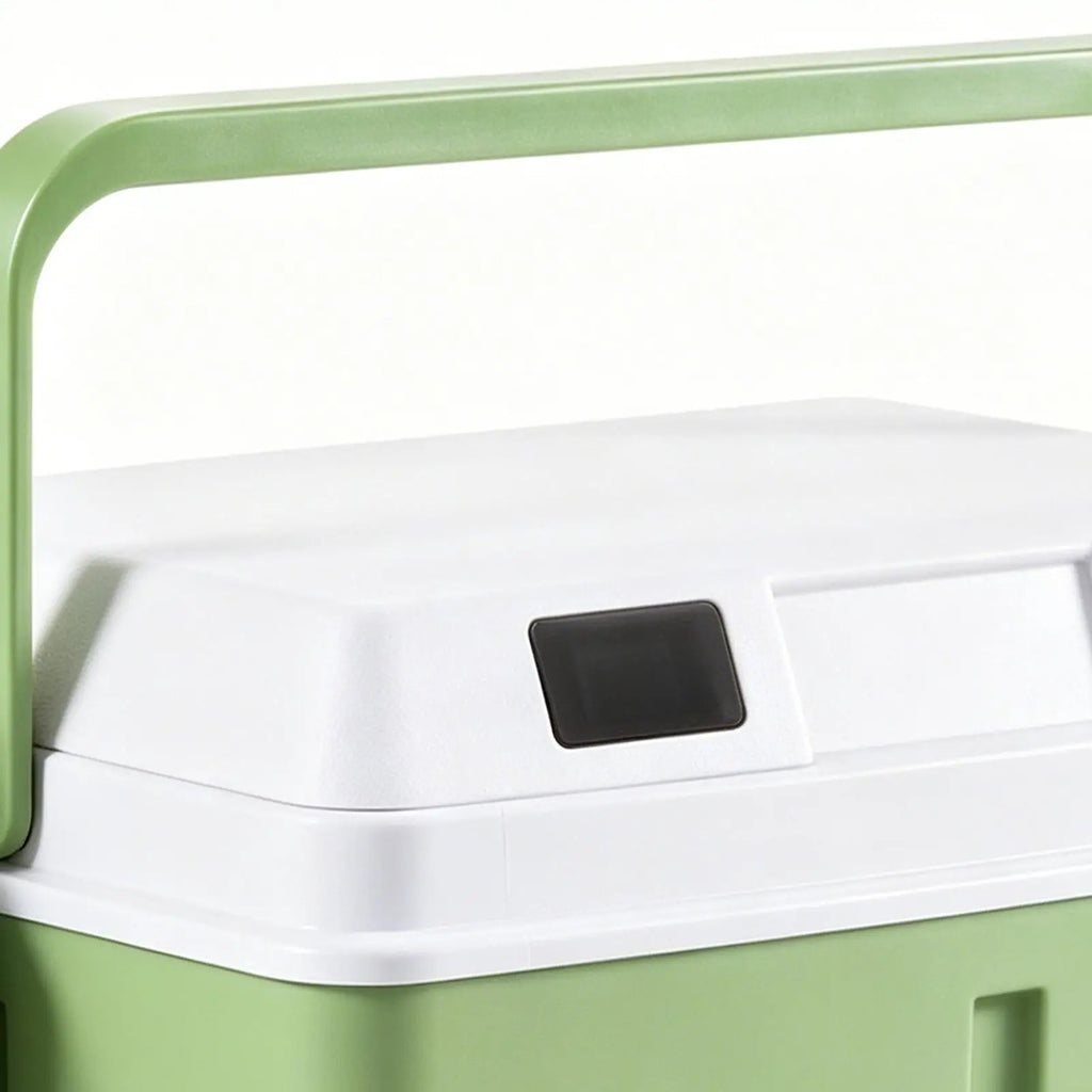 Small Cooler Temp Display Leakproof Insulated Portable 5L Hard Case Cooler Box For Drink Beverage Food Outdoor Camping Picnic
