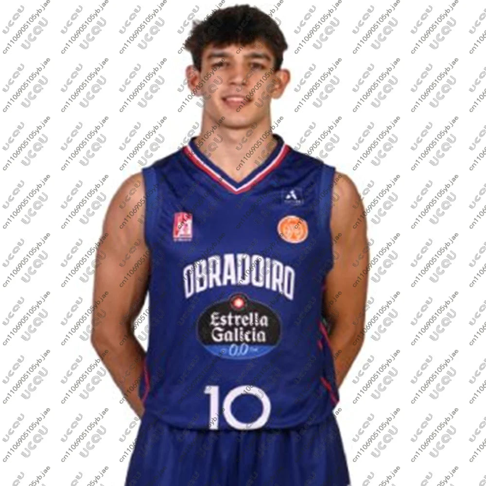 2026 Male Sports Casual Basketball Jersey Home Away T Shirt Men Kids Tank Top Gift Sweatshirt Spain Vest Gym O-Obradoiro 10 9