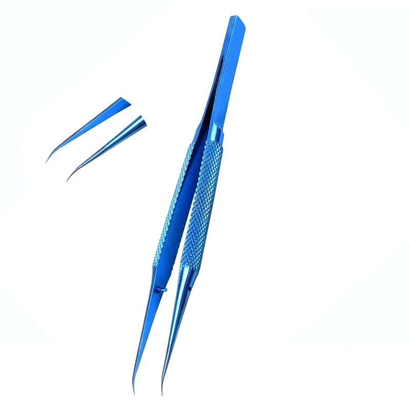 Titanium Alloy Tweezers Professional Maintenance Tool 0.15mm Edge Precision Fingerprint Tweezers Apple Main Board Copper Wire