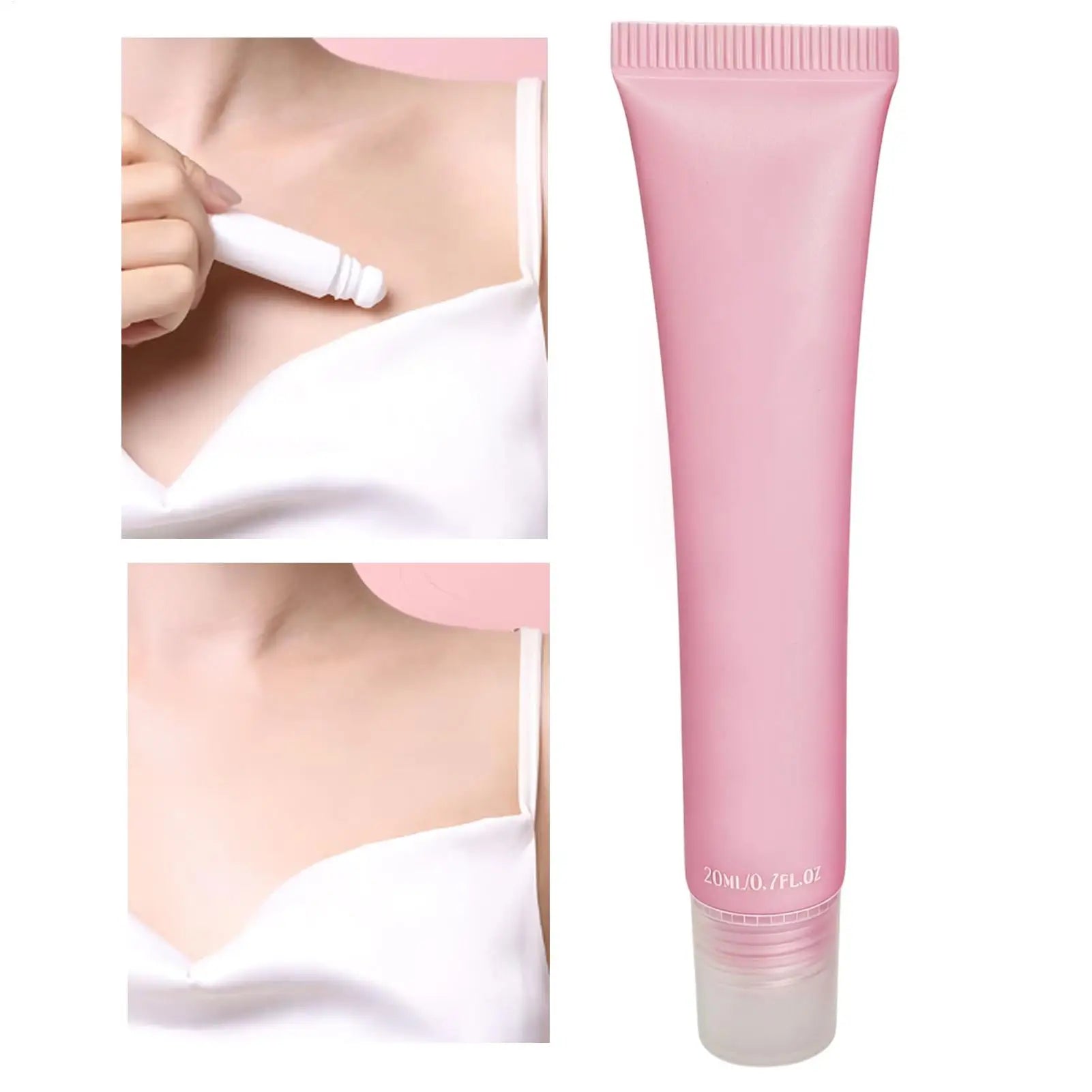 Body Adhesive for Clothing Fast Drying Fabric-Safe 20ml Sweat Proof Washable Clothes Glue for Skin for Work Daily Commuting