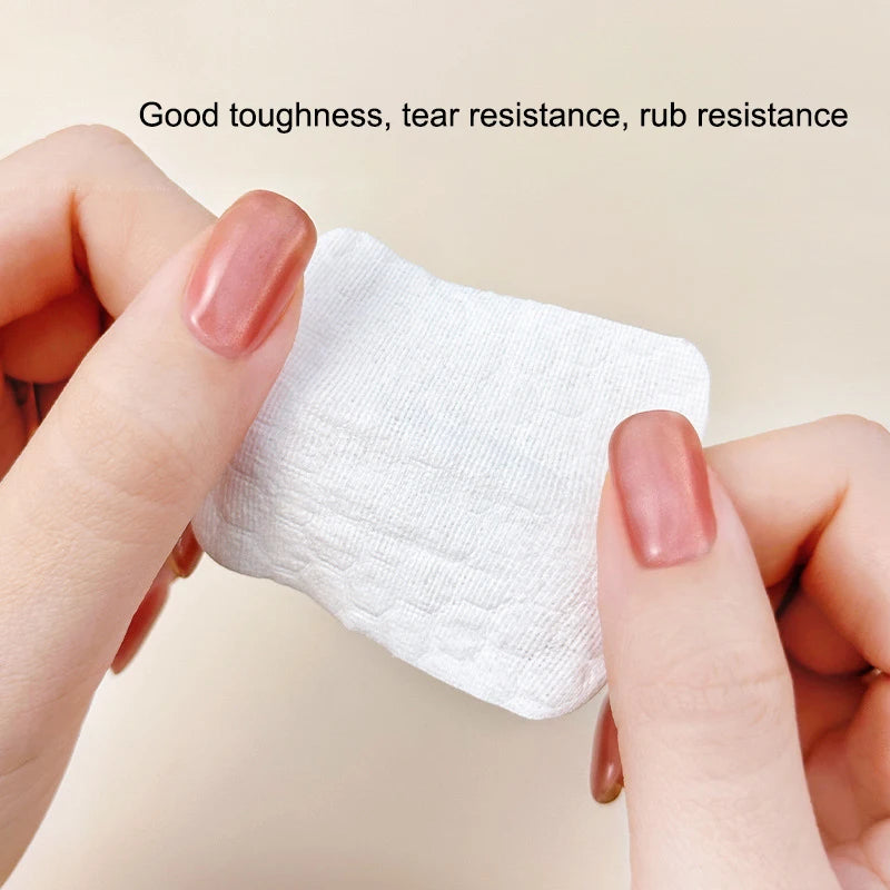 200/500Pcs Thickening Profession Cotton Pads For Nail Wipes Lint-Free Nail Cotton Gel Polish Remover Nail Art Cleaning Tools