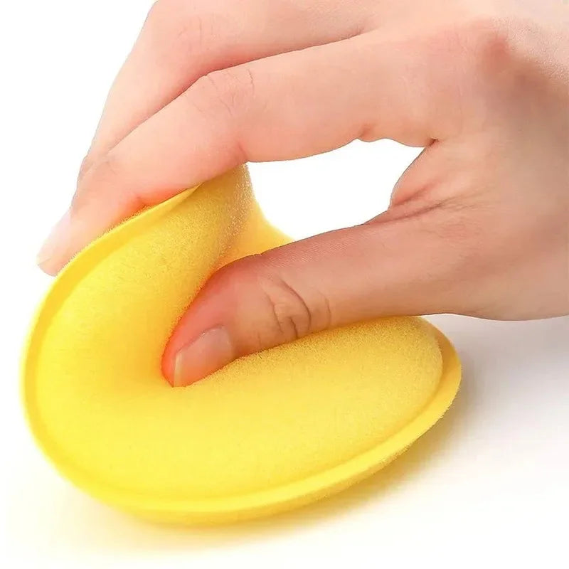 High Density Foam Applicator Pads for Car Waxing Polishing Premium Round Sponge for Auto Detailing Sealant Application