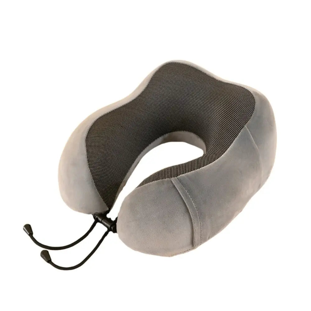 30*25*15cm U Shaped Pillows Neck Protect Cushion Without Carry Bag Plush Cushion Travel Essentials Slow Rebound Nap Pillow