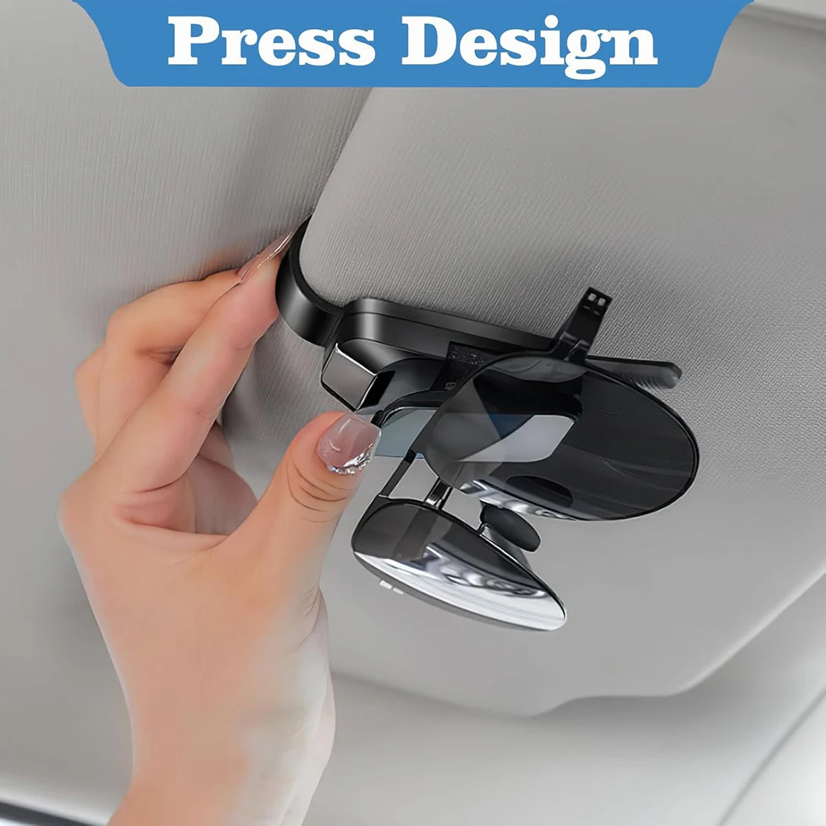 Car sunshade glasses clip multi-functional car sun visor sunglasses holder car clip sun visor sunglasses ticket storage clip