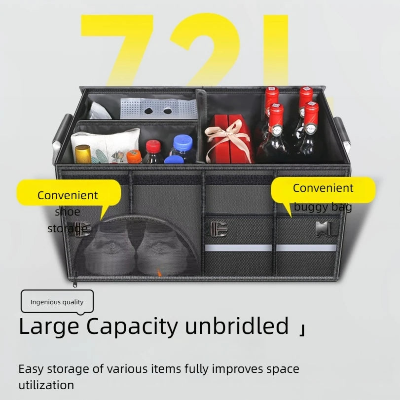 Car Trunk Storage Box Car Storage Box Car Interior Supplies Trunk Sorting Shoe Storage Artifact