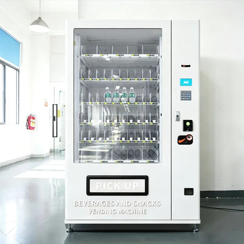Vending Machine Automatic Snack Drink Beverage Refrigerated Combo Dispenser Smart Commercial Store Customized