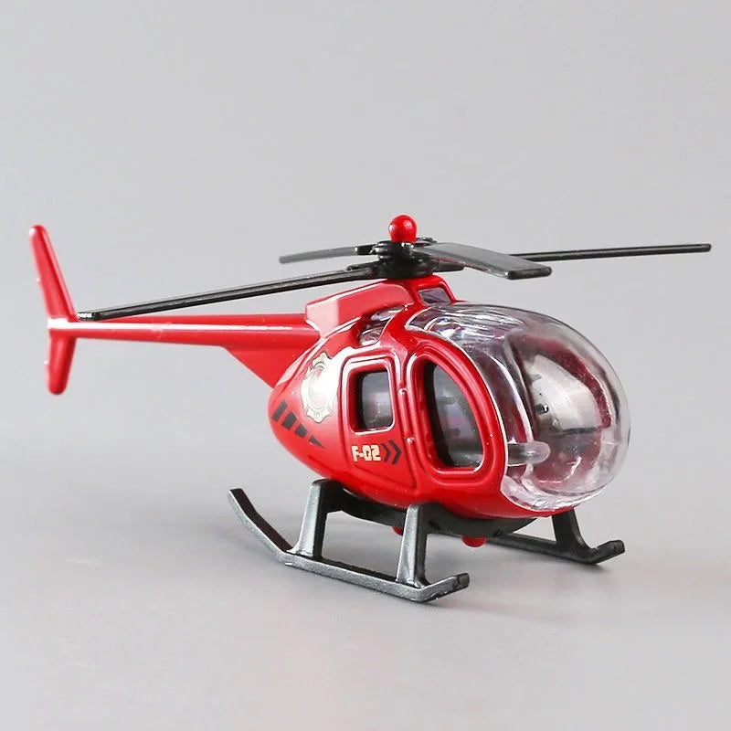 MINI Alloy Helicopter Model Toys Simulation Military Armed Tank Helicopter Armored Vehicle Car Truck Decorations Birthday Gifts