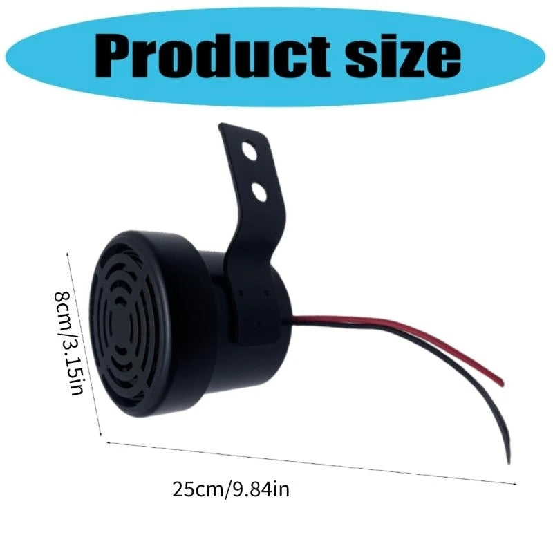 Universal 12V to 80V Dog Barking Sound Horn for Motorcycle Truck Vehicle