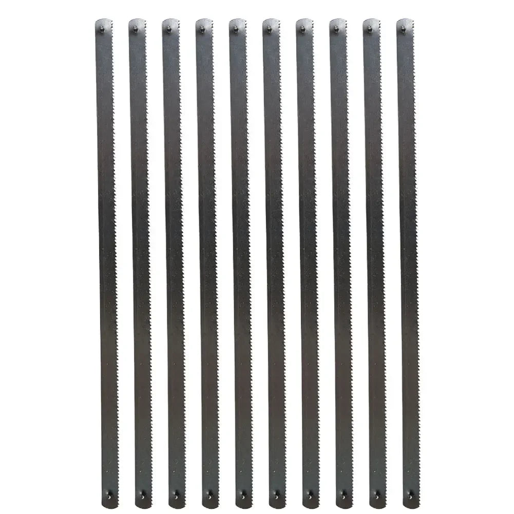 10pcs/set 6 Inch 24T Mini Hacksaw Blades Multifunctional Carbon Steel Hand DIY Model Manual Woodworking Saw Blade 150mm Tools