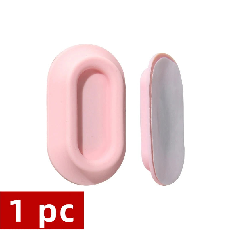 5pcs Magnetic Remote Control Holder Strong Self-Adhesive Wall Mount Bracket TV Conditioner Remotes Universal Household Organizer