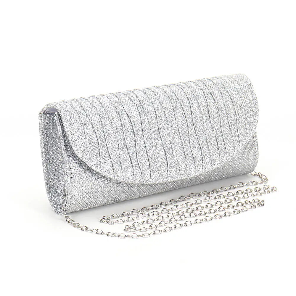 Ladies Shiny Clutch Fashionable Fashion Elegant Purse Evening Clutch Bag Glossy Gold Envelope Bag For Red Carpet Events Weddings