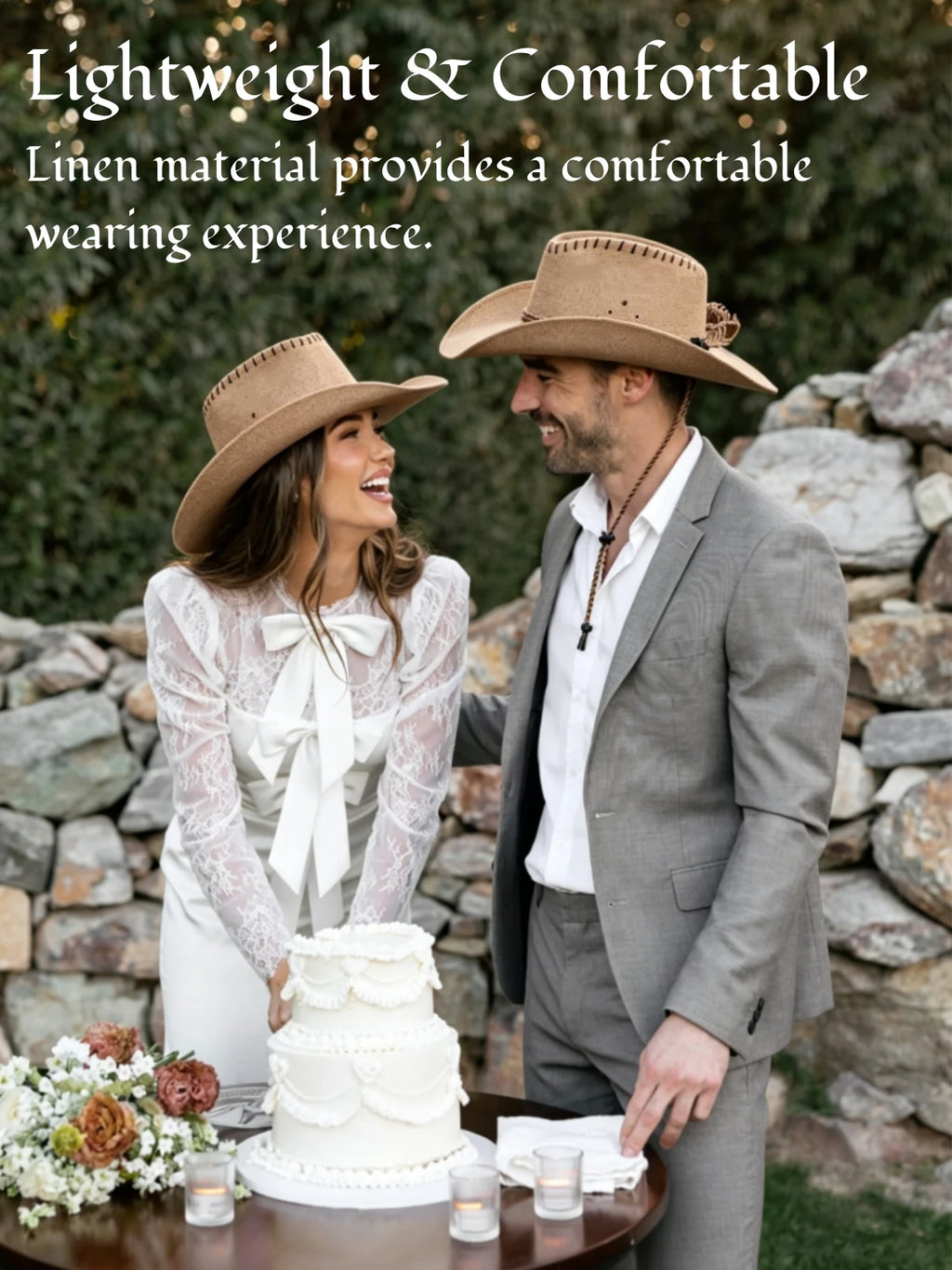 6-20Pcs Cowboy Hats Bulk Wide Brimmed Cowgirl Hats for Men Women Adult Birthday Western Wedding Party Favors