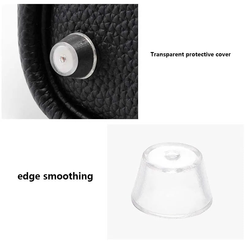 Bottom nail protective cover for Birkin Kelly transparent foot nail anti-wear cover bag accessories