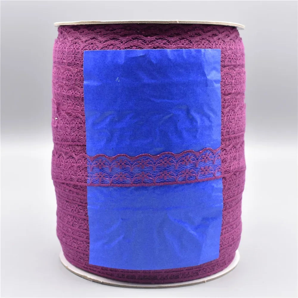 Wholesale 600yards/Roll White Lace Ribbon Width/22mm Lace Trim Fabric Embroidered Sewing Decoration African Lace Fabric Applique