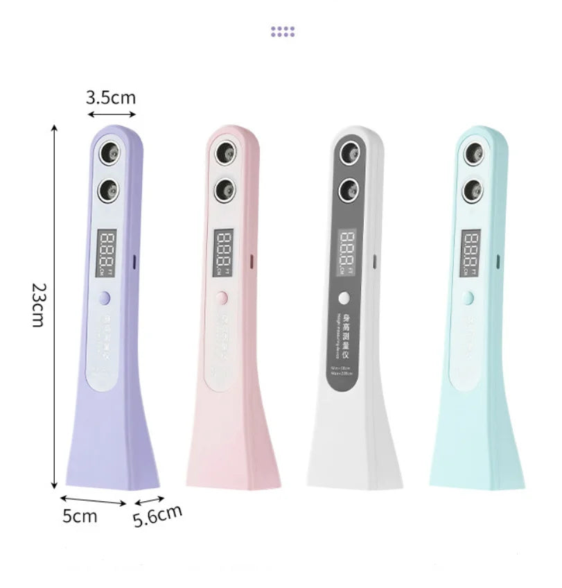 Portable Ultrasonic Digital Height Measuring Ruler for Kids - High Accuracy Electronic Height Measurement Device for Children