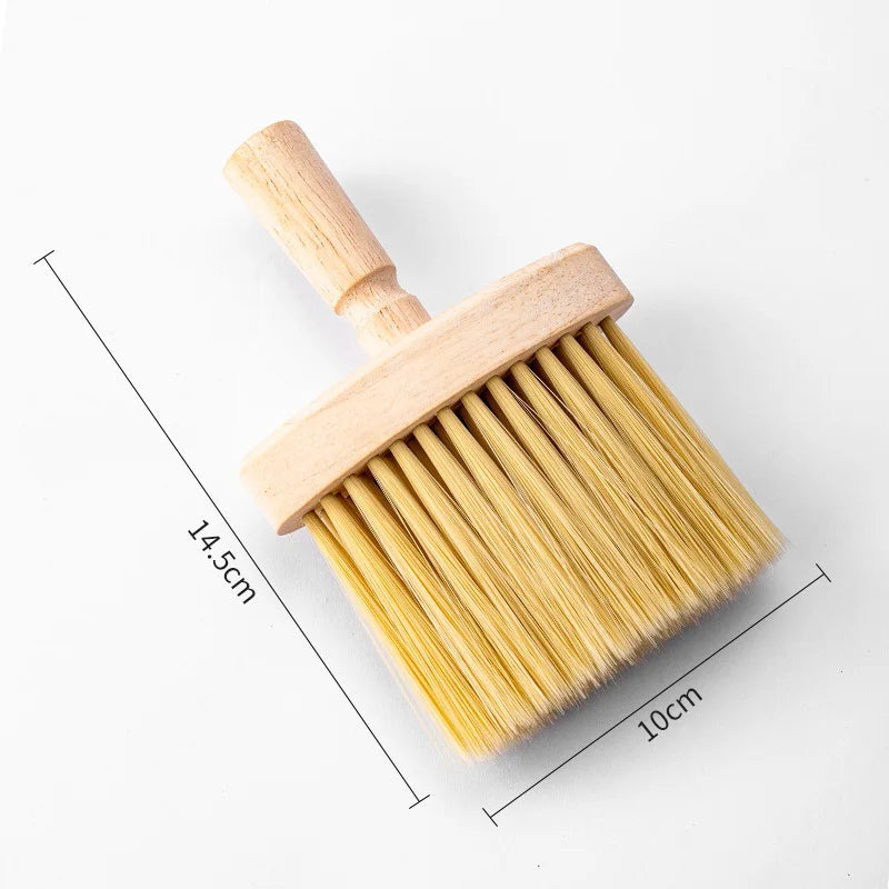 Solid Wood Coffee Brush Coffee Countertop Cleaning Brush Coffee Grounds Powder Broom Cleaning Brush Barista Accessories