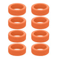 Thickened Silicone Luggage Wheel Covers Anti-Scratch Rubber Rings for Suitcase Wheels Durable Protectors for Universal Rolling